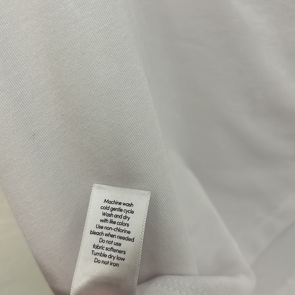 Athleta Woman’s White Layered Top Sleeveless V-Neck Large - Picture 10 of 10